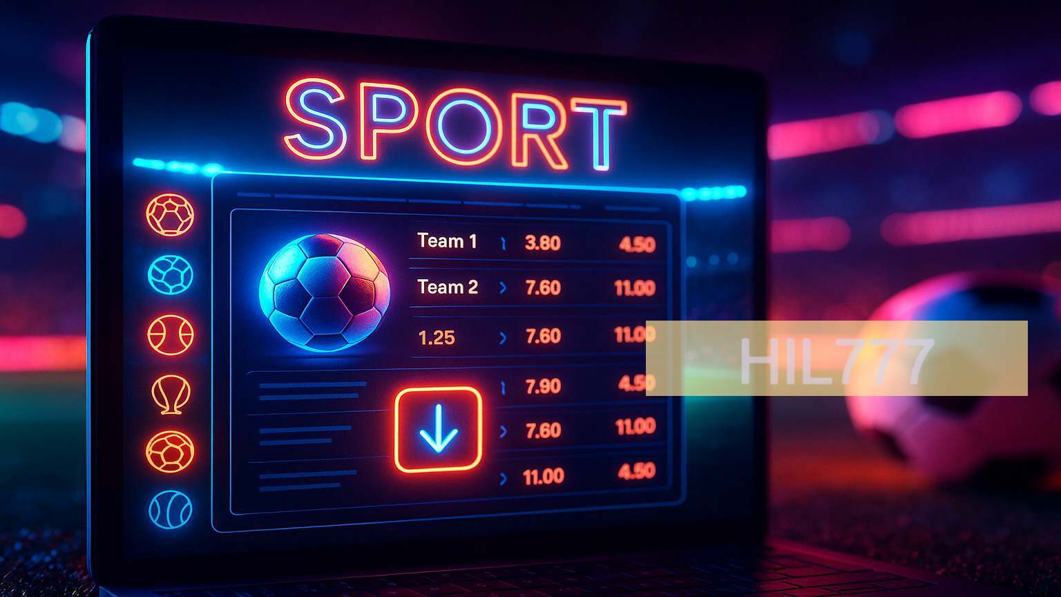 Variedade de Esportes